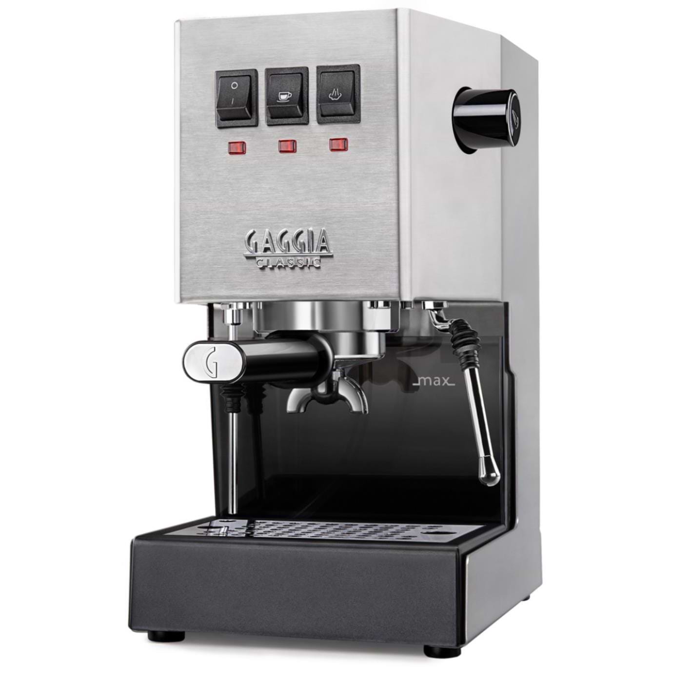 מכונת קפה ידנית Gaggia Classic Stainless Steel אחריות יבואן רשמי
