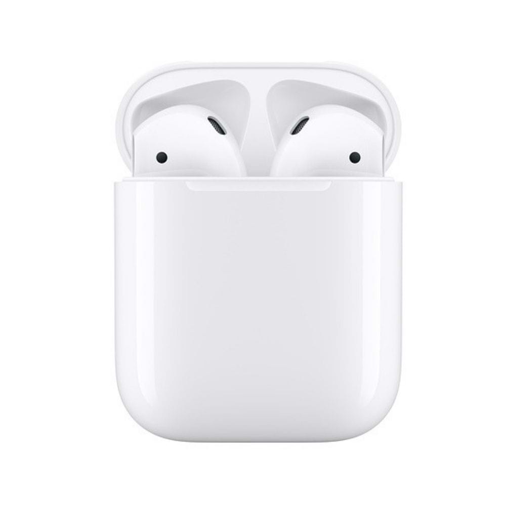 אוזניות אלחוטיות Apple AirPods 2 True Wireless – צבע לבן שנה אחריות יבואן רשמי