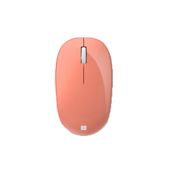 עכבר אלחוטי Microsoft RJN-00007 Bluetooth - צבע ורוד אפרסק שנה אחריות ע
