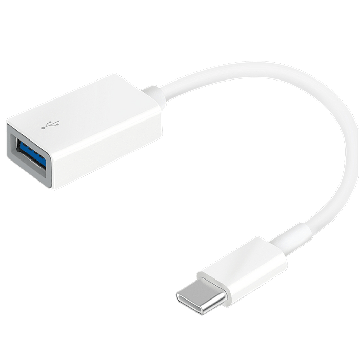מתאם TP-Link UC400 SuperSpeed 3.0 USB-C to USB-A Adapter - צבע לבן שלוש שנות אחריות עי היבואן הרשמי 