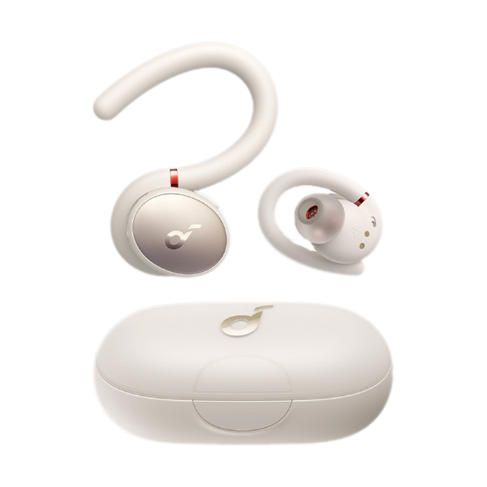 אוזניות אלחוטיות  Anker Soundcore Sport X10 TWS IPX7  - צבע לבן אחריות עי היבואן הרשמי