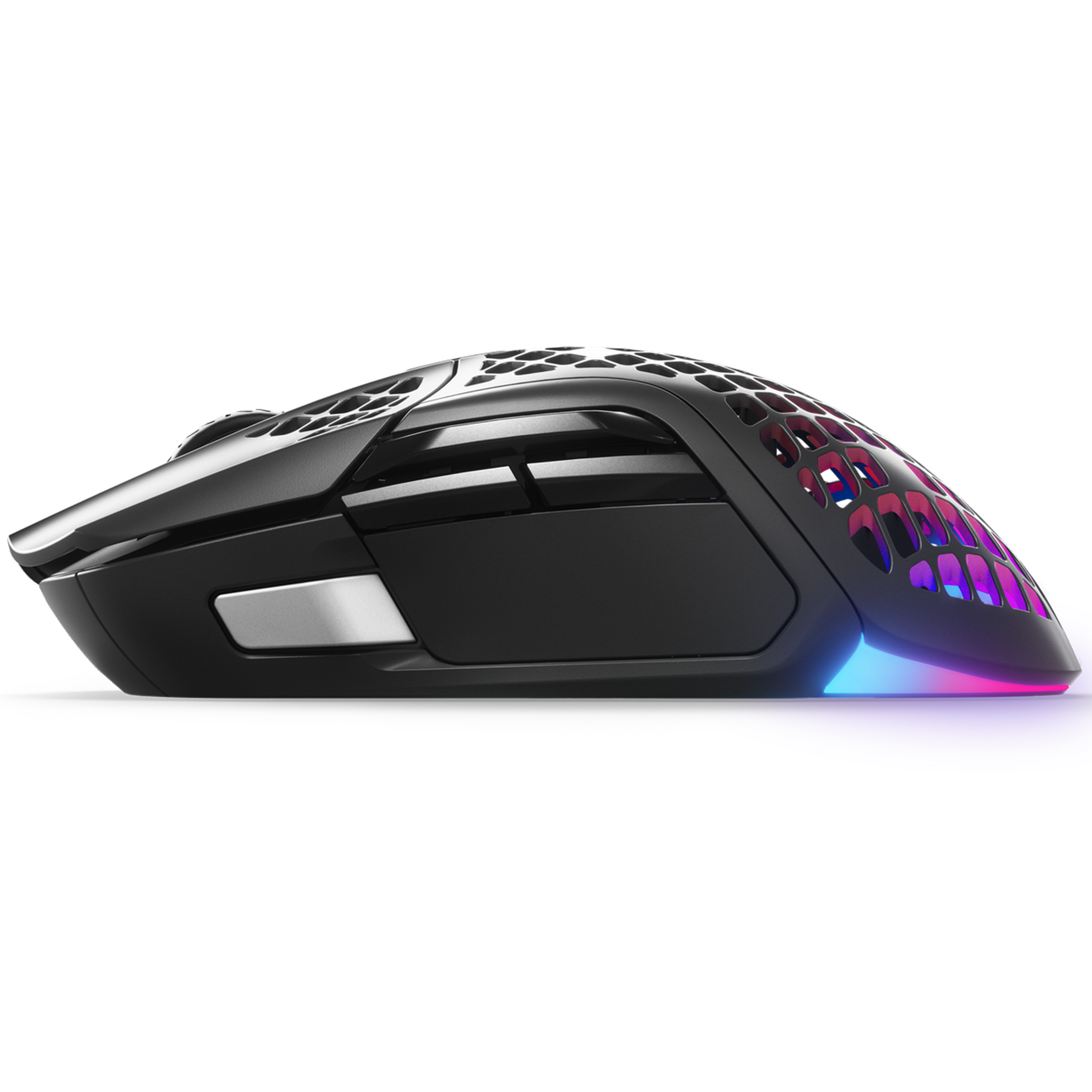 עכבר גיימינג אלחוטי SteelSeries Aerox 5 Wireless - צבע שחור שנתיים אחריות ע