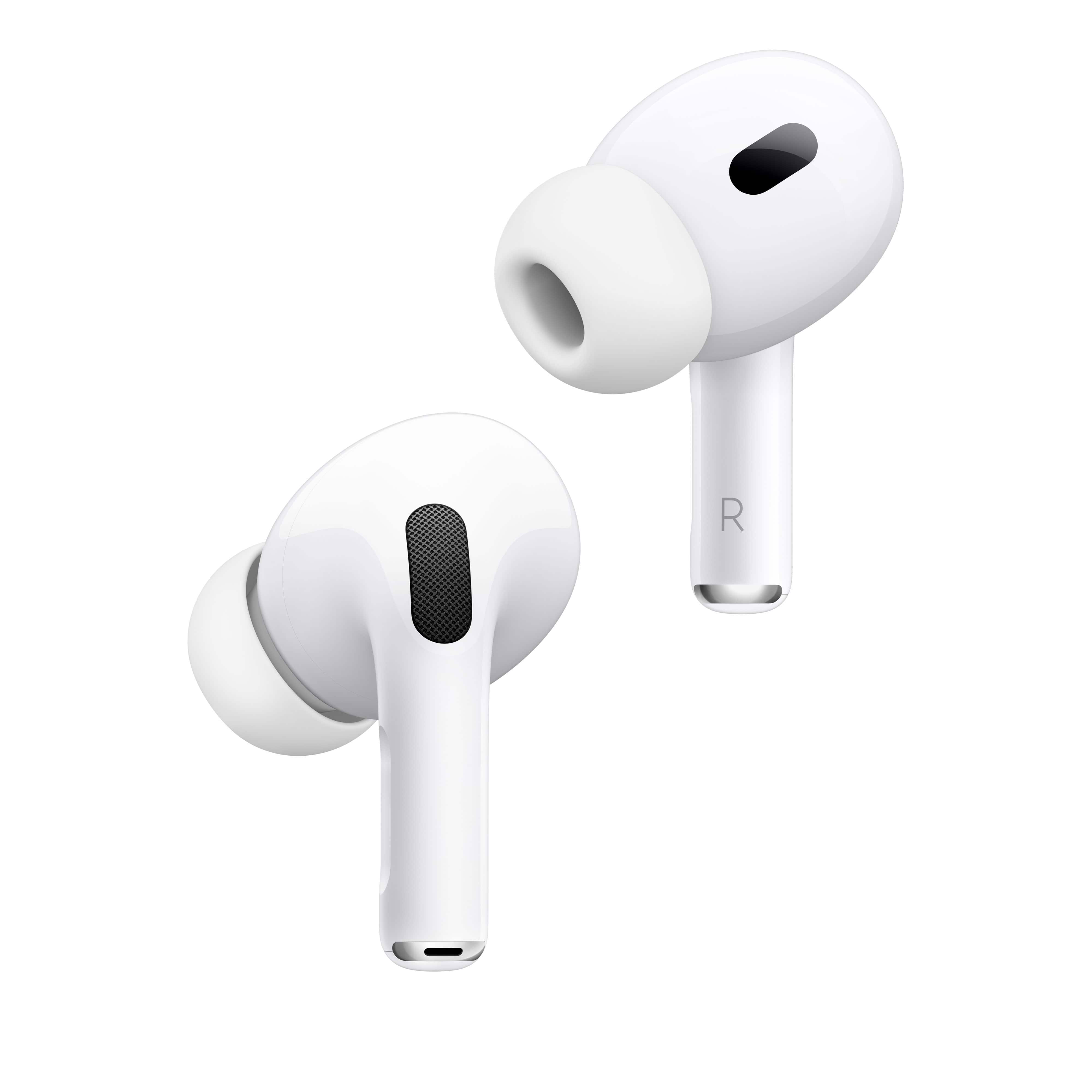 אוזניות אלחוטיות Apple AirPods Pro 2 (2nd Generation) כולל מארז MagSafe - צבע לבן שנה אחריות ע