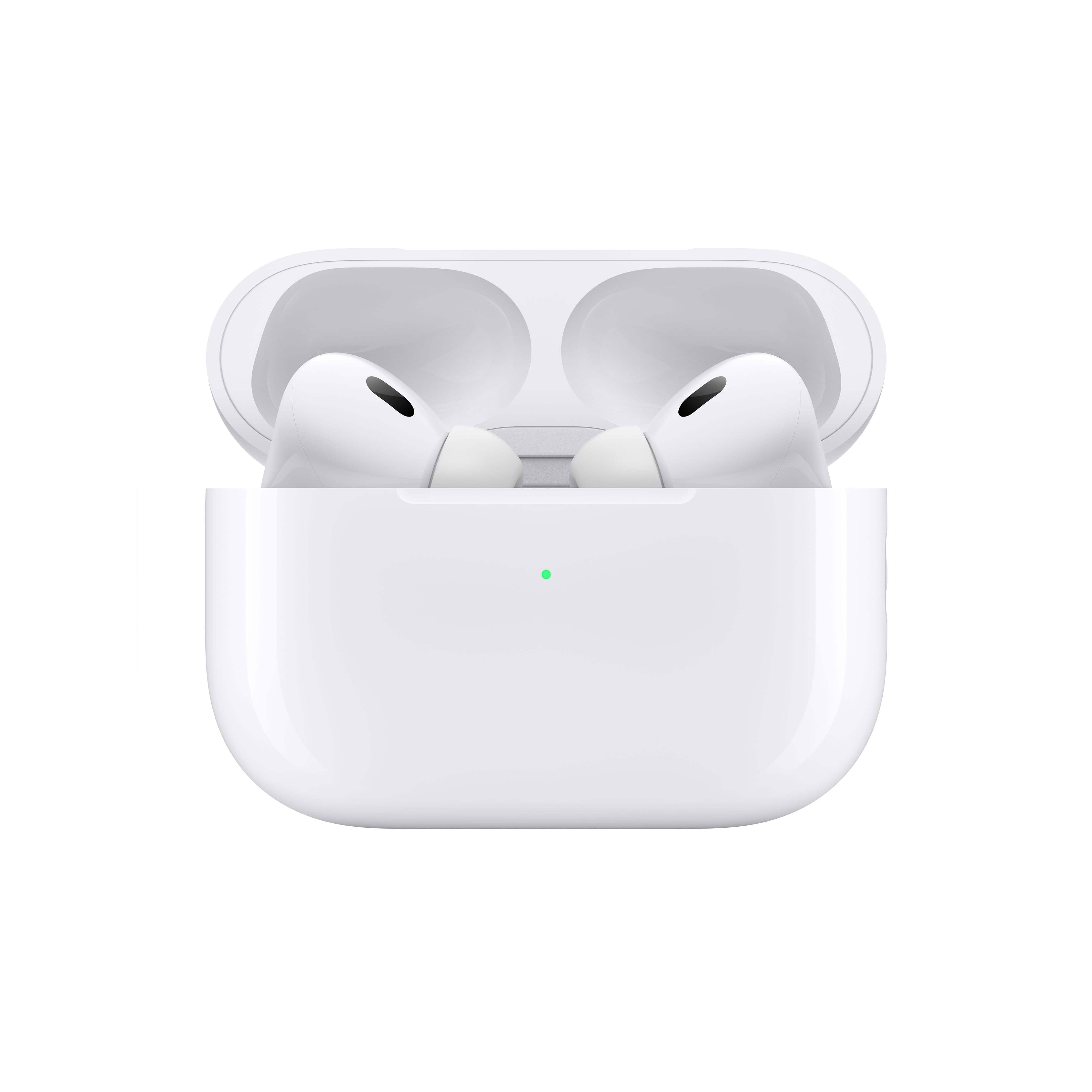 אוזניות אלחוטיות Apple AirPods Pro 2 (2nd Generation) כולל מארז MagSafe - צבע לבן שנה אחריות ע