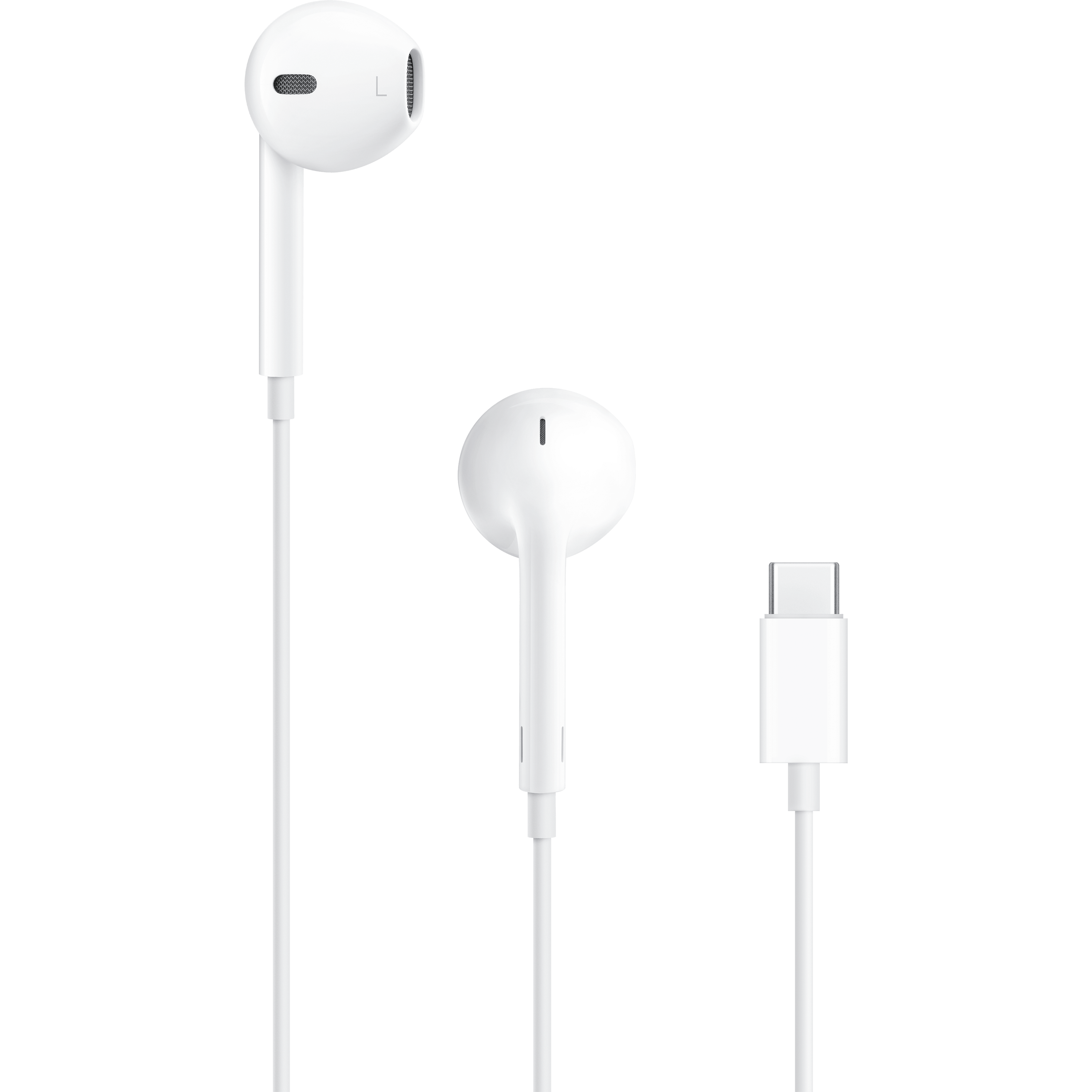 אוזניות In-Ear חוטיות Apple EarPods עם חיבור USB-C - צבע לבן שנה אחריות ע