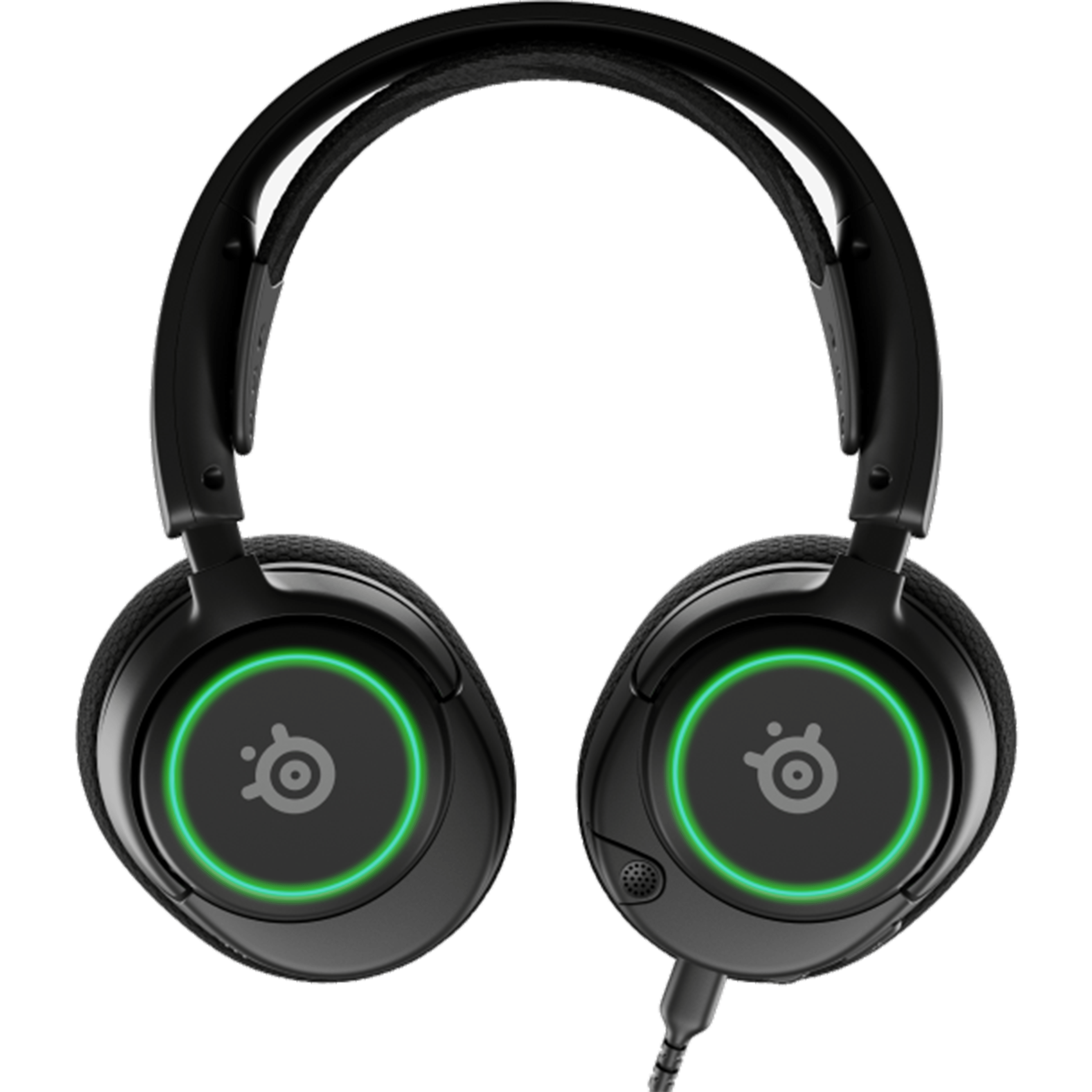 אוזניות גיימינג SteelSeries Arctis Nova 3 - צבע שחור שנתיים אחריות ע