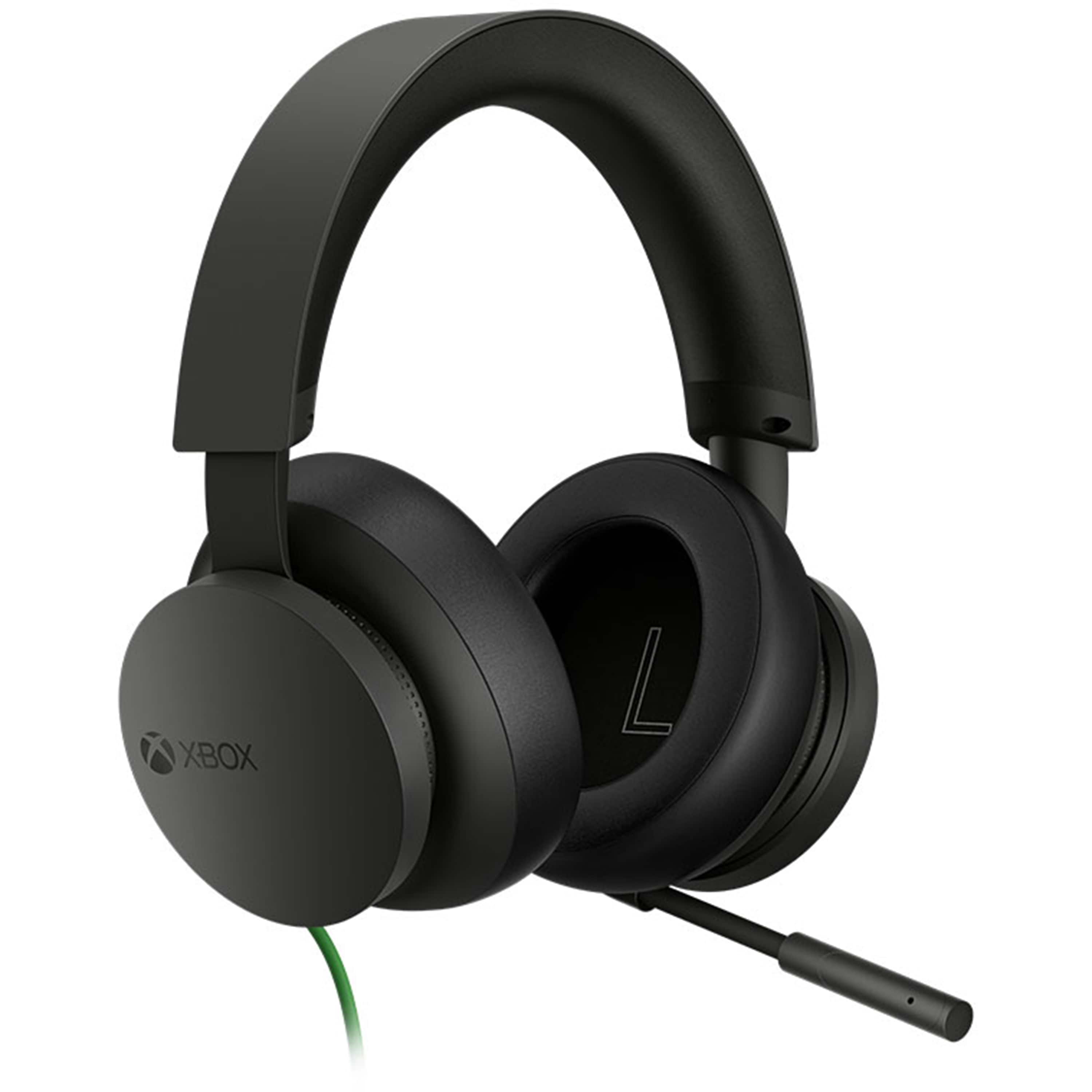 אוזניות גיימינג חוטיות Microsoft Xbox Stereo Headset - צבע שחור שנה אחריות ע