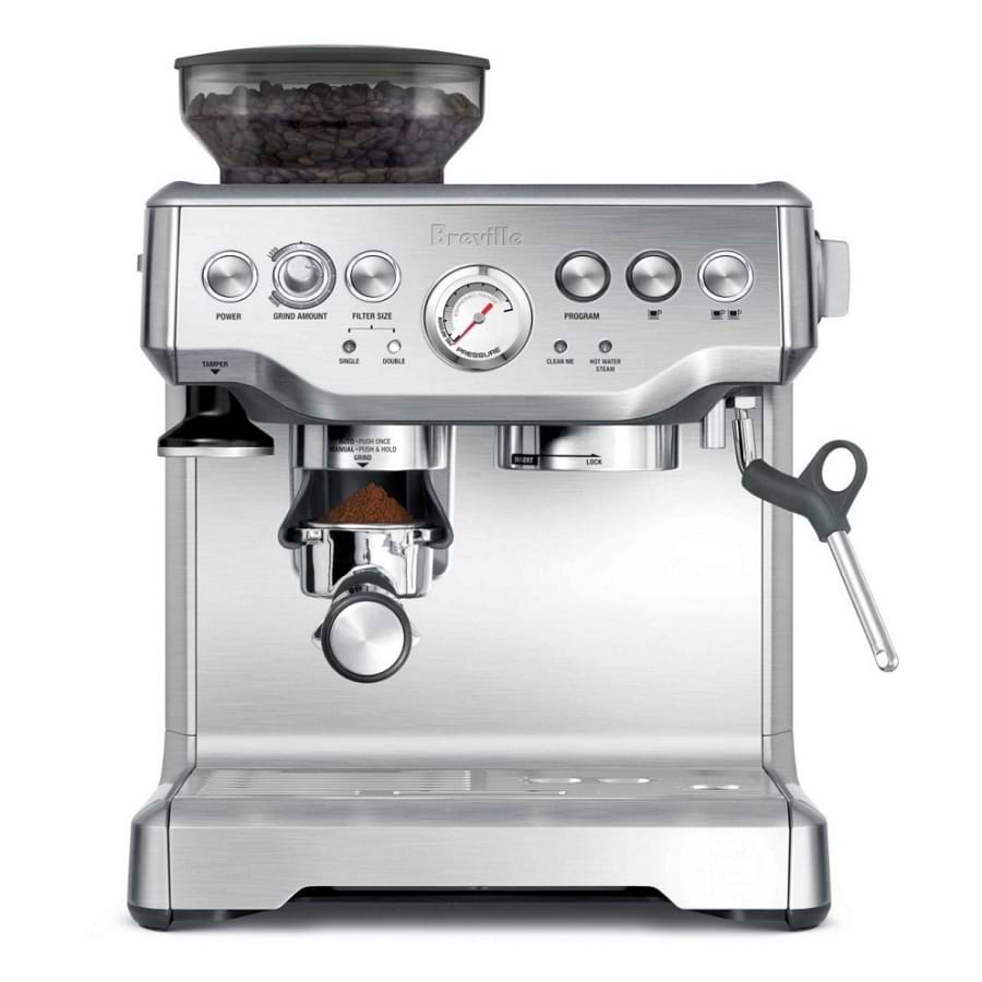 מכונת קפה BES875BSS נירוסטה Breville - אחריות יבואן רשמי