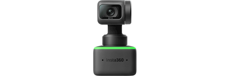 מצלמת רשת חכמה Insta360 Link 4K AI Webcam - צבע שחור שנה אחריות ע