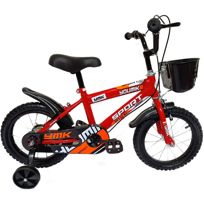 אופניים לילדים 12 אינץ Rosso Italy RSM-1023 - צבע אדום שנה אחריות עי היבואן הרשמי