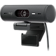 מצלמת רשת עם תיקון אור אוטומטי Logitech BRIO 500 FHD 1080P - צבע שחור