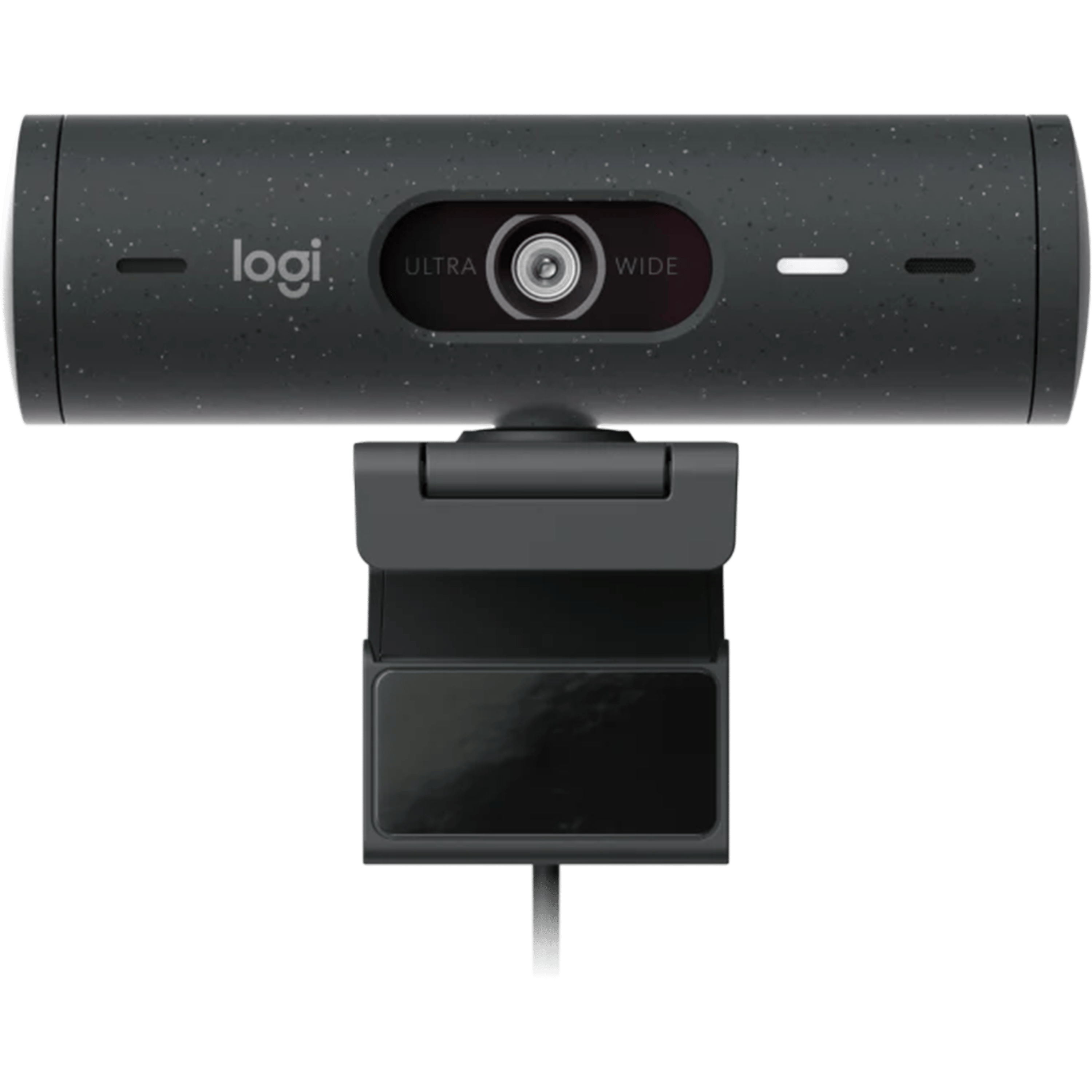 מצלמת רשת עם תיקון אור אוטומטי Logitech BRIO 500 FHD 1080P - צבע שחור שנה אחריות ע