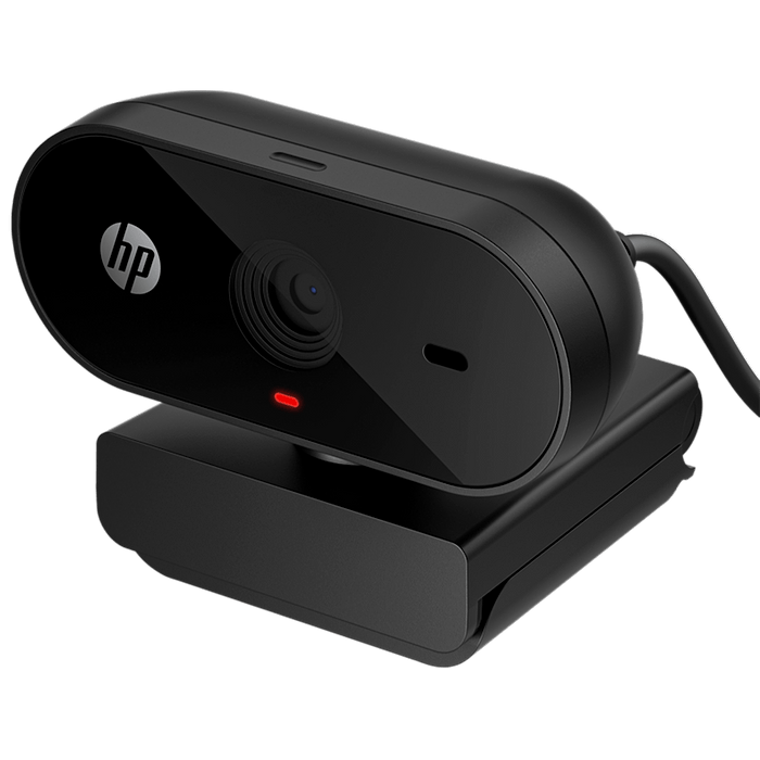 מצלמת אינטרנט HP 320 FHD USB-A Webcam (כולל מיקרופון) - צבע שחור שנתיים אחריות עי יבואן הרשמי