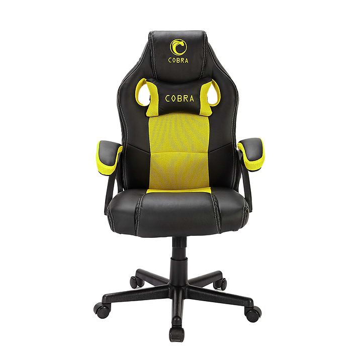 כיסא גיימינג Cobra CXR1 - צבע שחור עם צהוב  