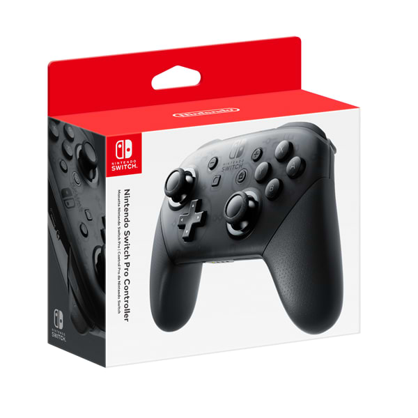 בקר Nintendo Switch Pro Controller - צבע שחור שנה אחריות ע