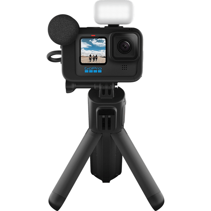 מצלמת אקסטרים GoPro Hero11 Black Creator Edition Bundle - צבע שחור שנתיים אחריות עי היבואן הרשמי 