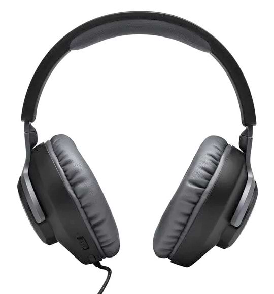 אוזניות גיימינג JBL Quantum 100 - צבע שחור שנה אחריות ע