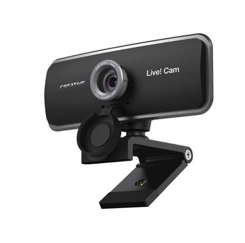 מצלמת רשת Creative Live Cam 1080P - בצבע שחור שנה אחריות ע