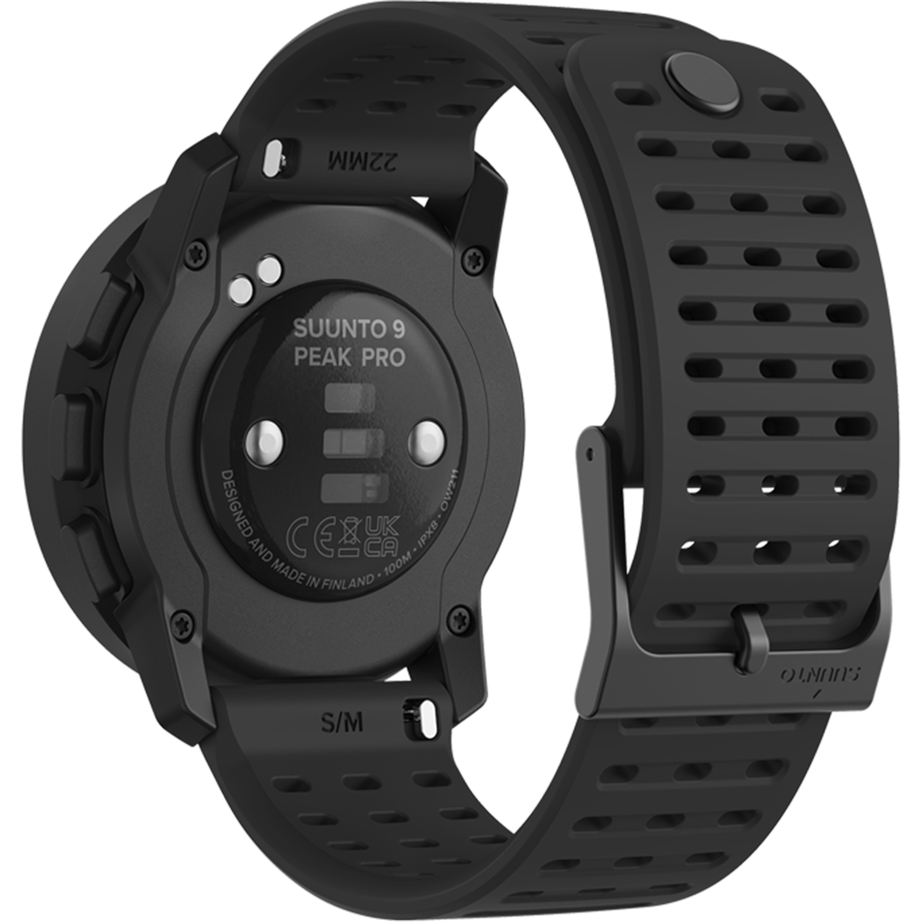 שעון ספורט חכם Suunto 9 Peak Pro GPS 43mm - צבע שחור שנתיים אחריות ע