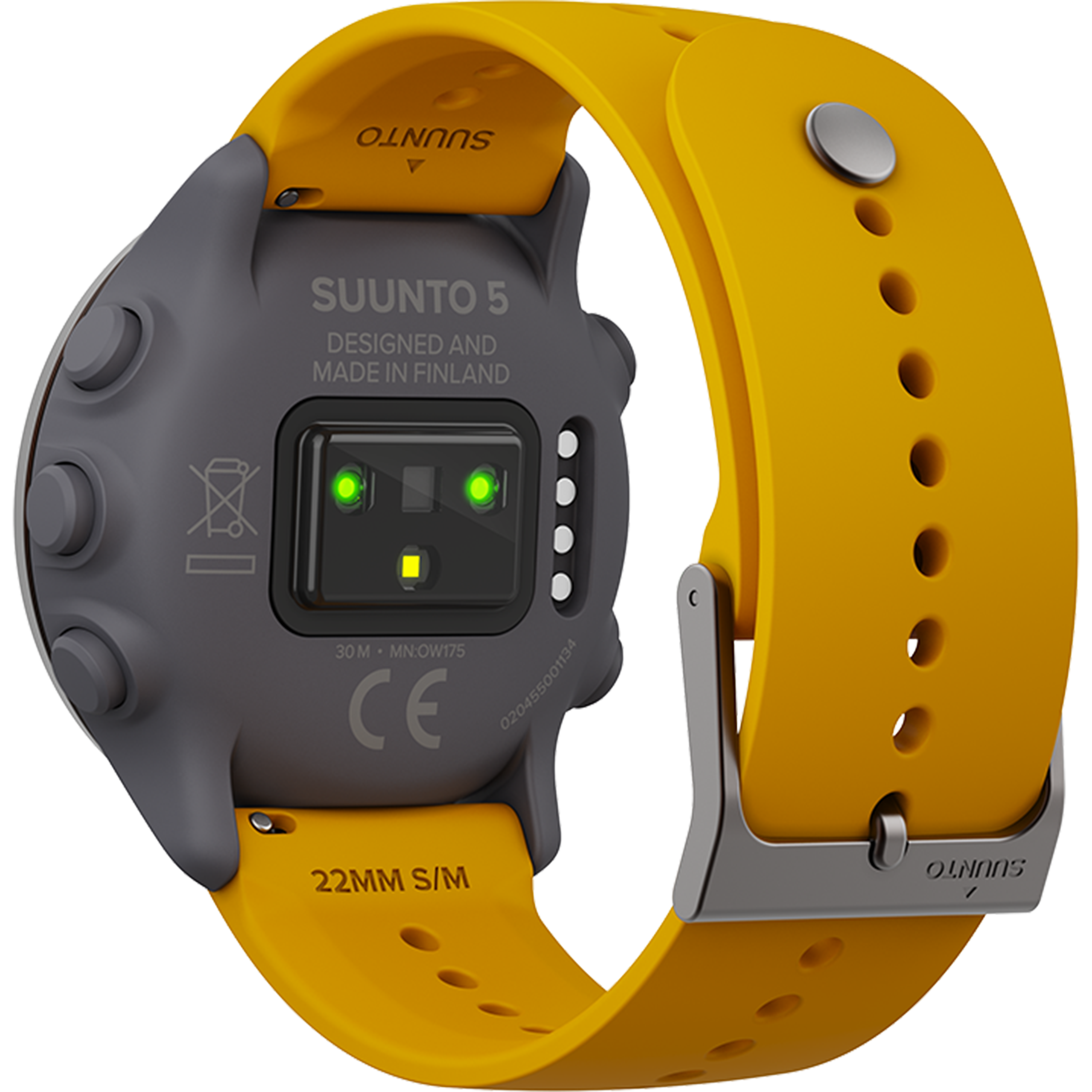 שעון ספורט חכם Suunto 5 Peak GPS 43mm - צבע כתום שנתיים אחריות ע