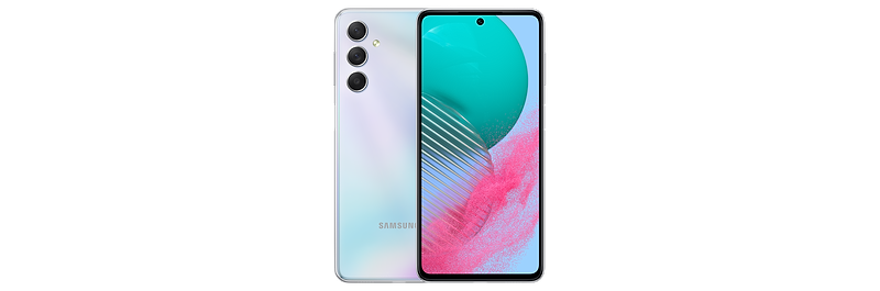 סמארטפון Samsung Galaxy M54 5G 256GB 8GB RAM SM-M546/DS - צבע כסוף שנה...