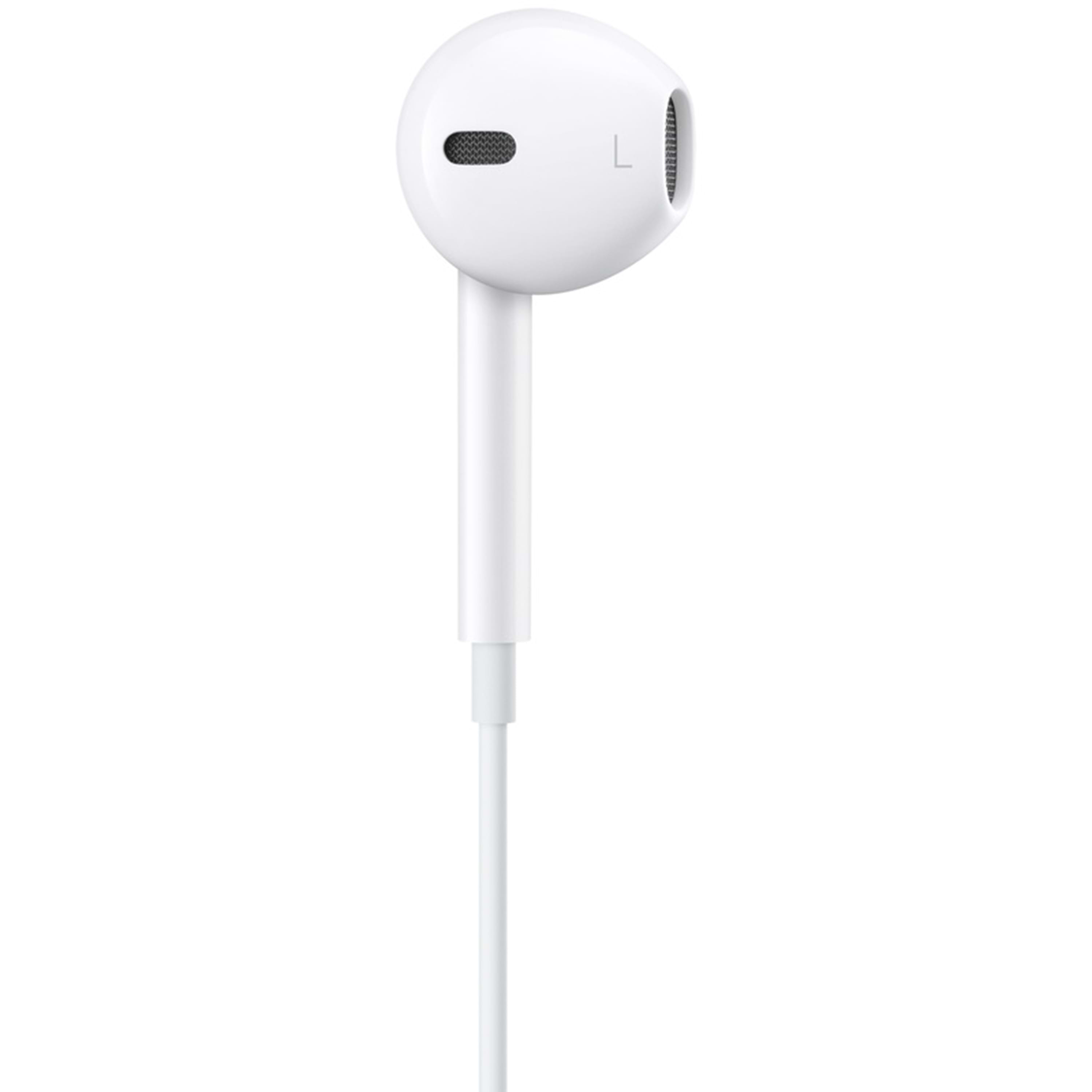 אוזניות חוטיות Apple EarPods with Lightning Connector - צבע לבן שנה אחריות ע