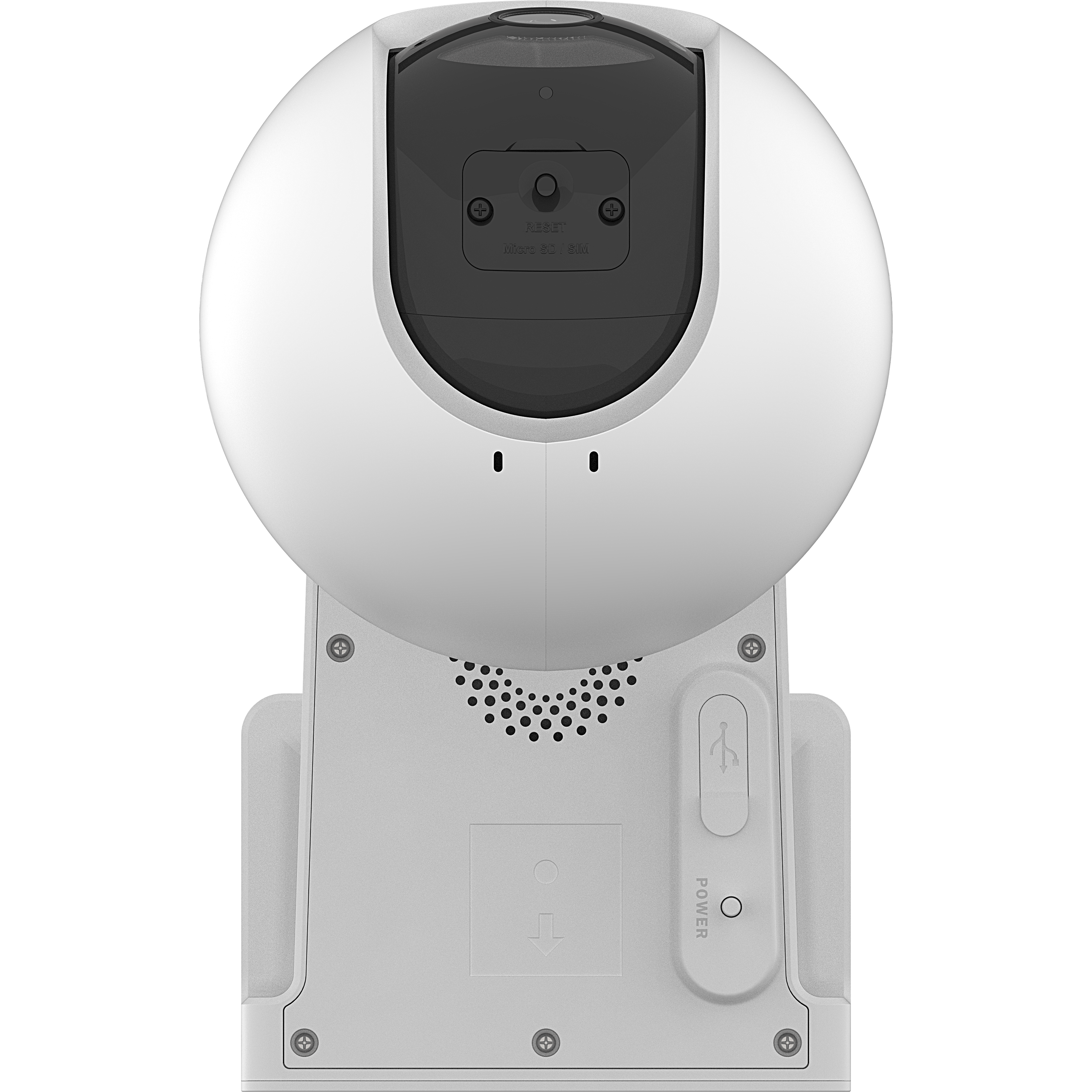 מצלמת אבטחה חיצונית סלולרית‎ עם ראיית לילה Ezviz EB8 4G 2K 3MP - צבע לבן שנה אחריות ע