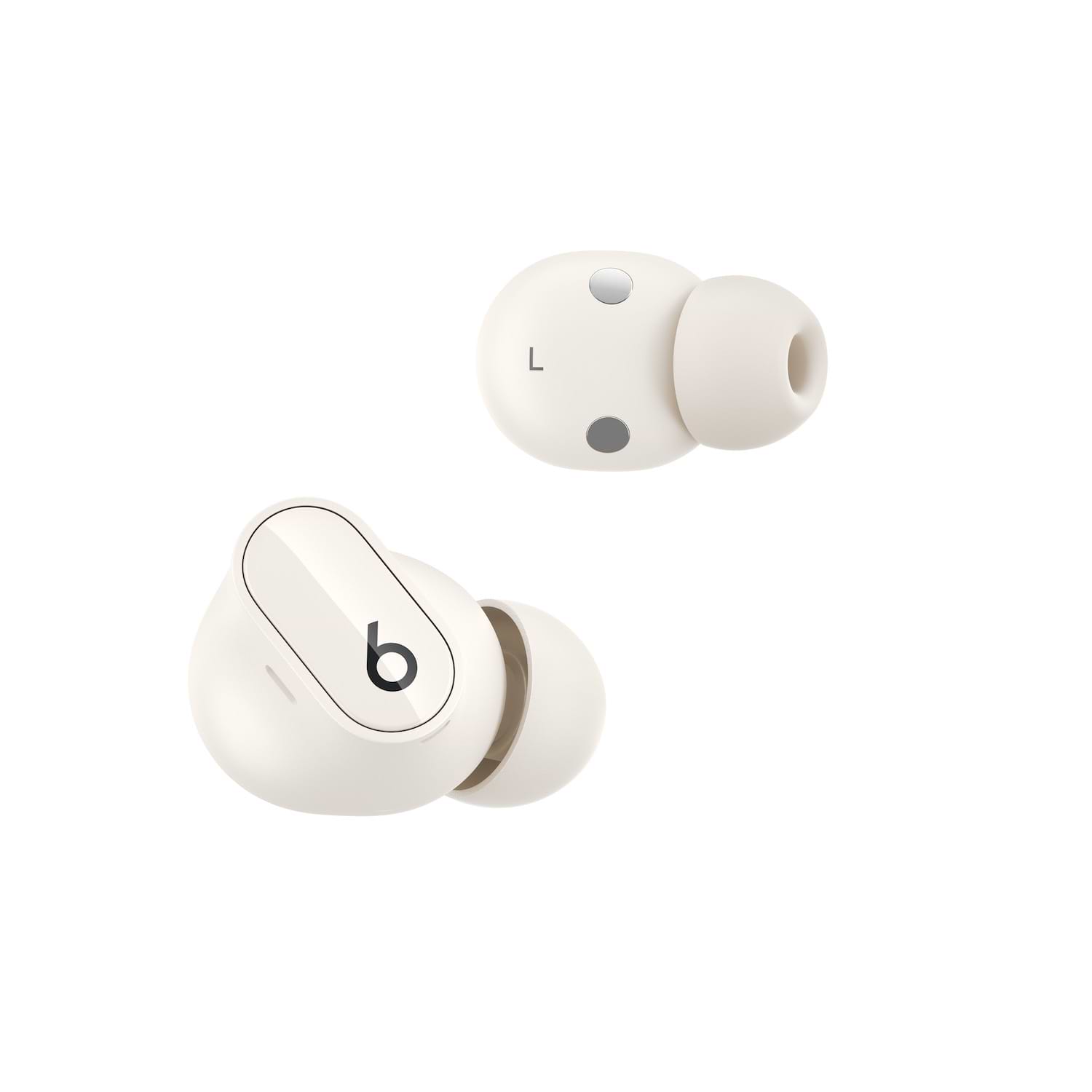 אוזניות Beats Studio Buds+ True Wireless - צבע שנהב שנה אחריות ע״י יבואן רשמי
