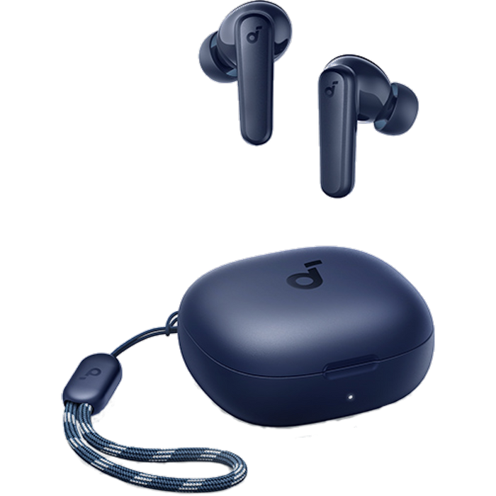 אוזניות אלחוטיות Anker Soundcore R50i TWS IPX5 - צבע כחול אחריות עי היבואן הרשמי
