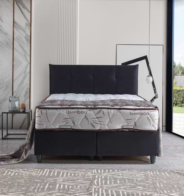 מיטה זוגית 160/200 עם ארגז מצעים Home Decor עינת שחור