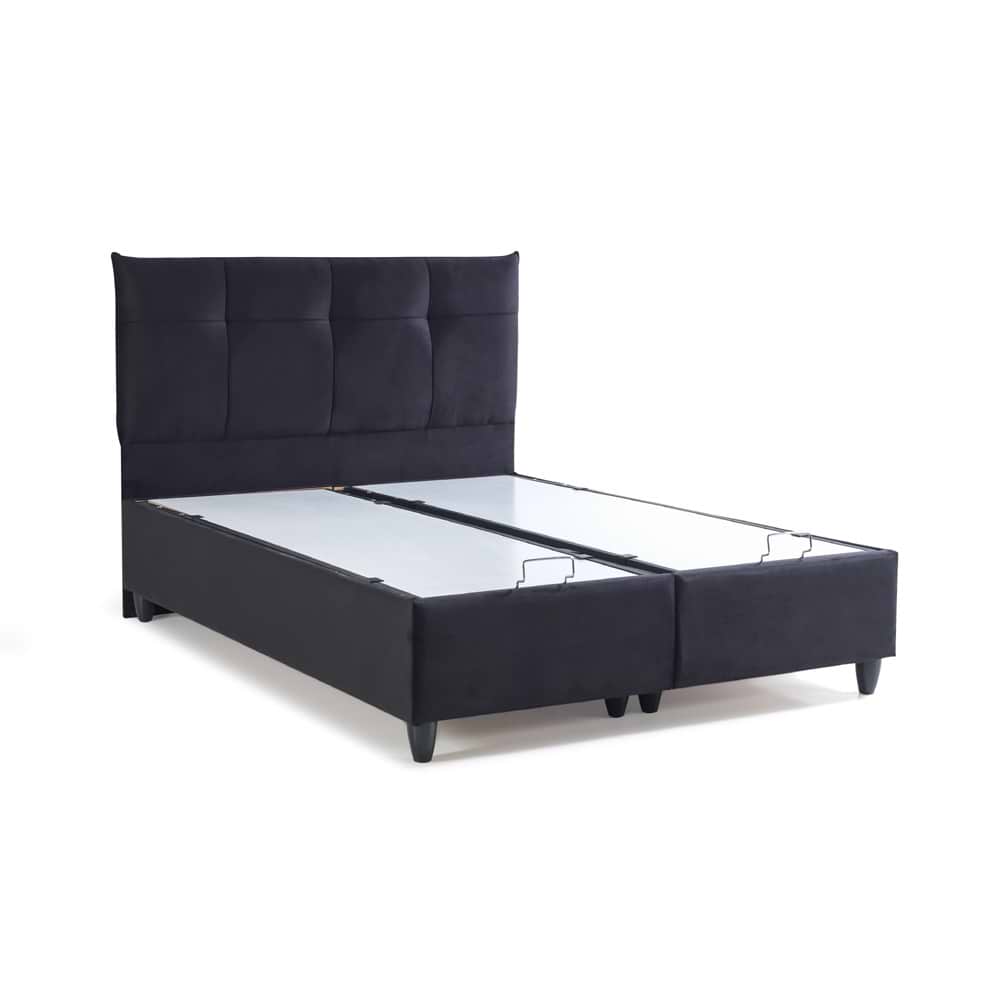 מיטה זוגית 140/190 עם ארגז מצעים Home Decor עינת שחור