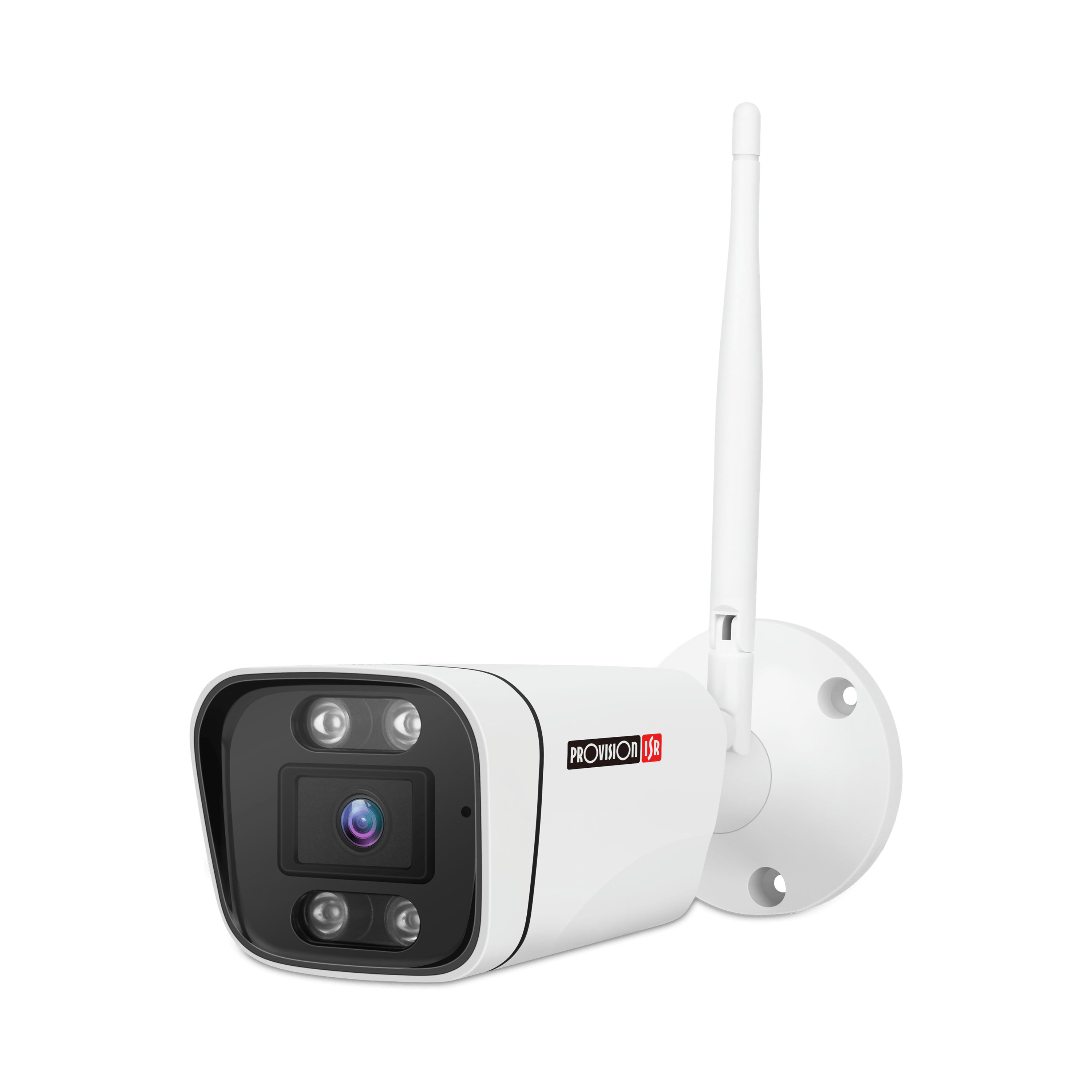מצלמת אבטחה חיצונית מוגנת מים ProVision FHD 1080P WP-919 V2 - צבע לבן שנתיים אחריות ע