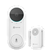 ערכת אינטרקום אלחוטי עם מצלמה ופעמון אלחוטי Ezviz DB2C - צבע לבן
