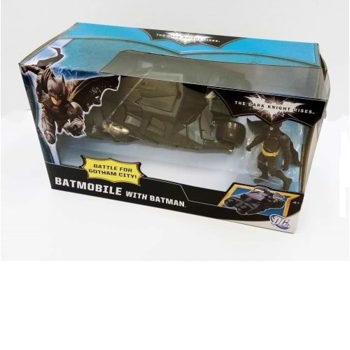 מכונית באטמן עם דמות שחור דגם BATMOBILE Y9143