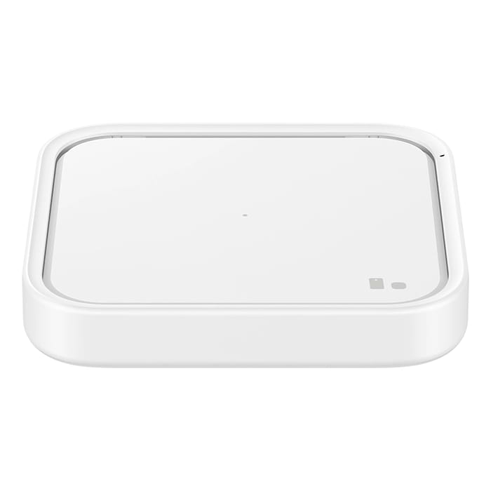 משטח טעינה אלחוטי Samsung 15W Wireless Charger - צבע לבן שנה אחריות עי היבואן הרשמי
