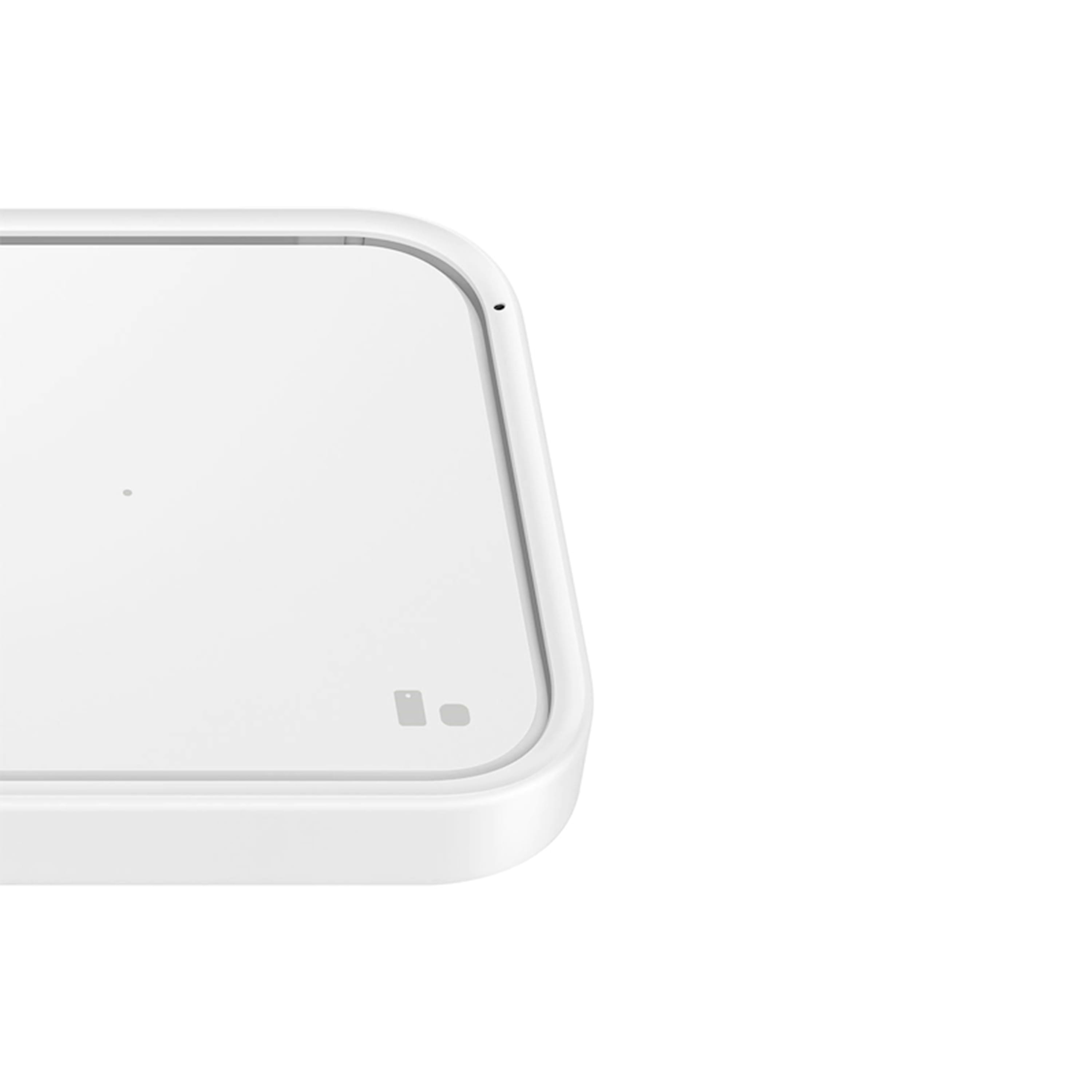 משטח טעינה אלחוטי Samsung 15W Wireless Charger - צבע לבן שנה אחריות ע