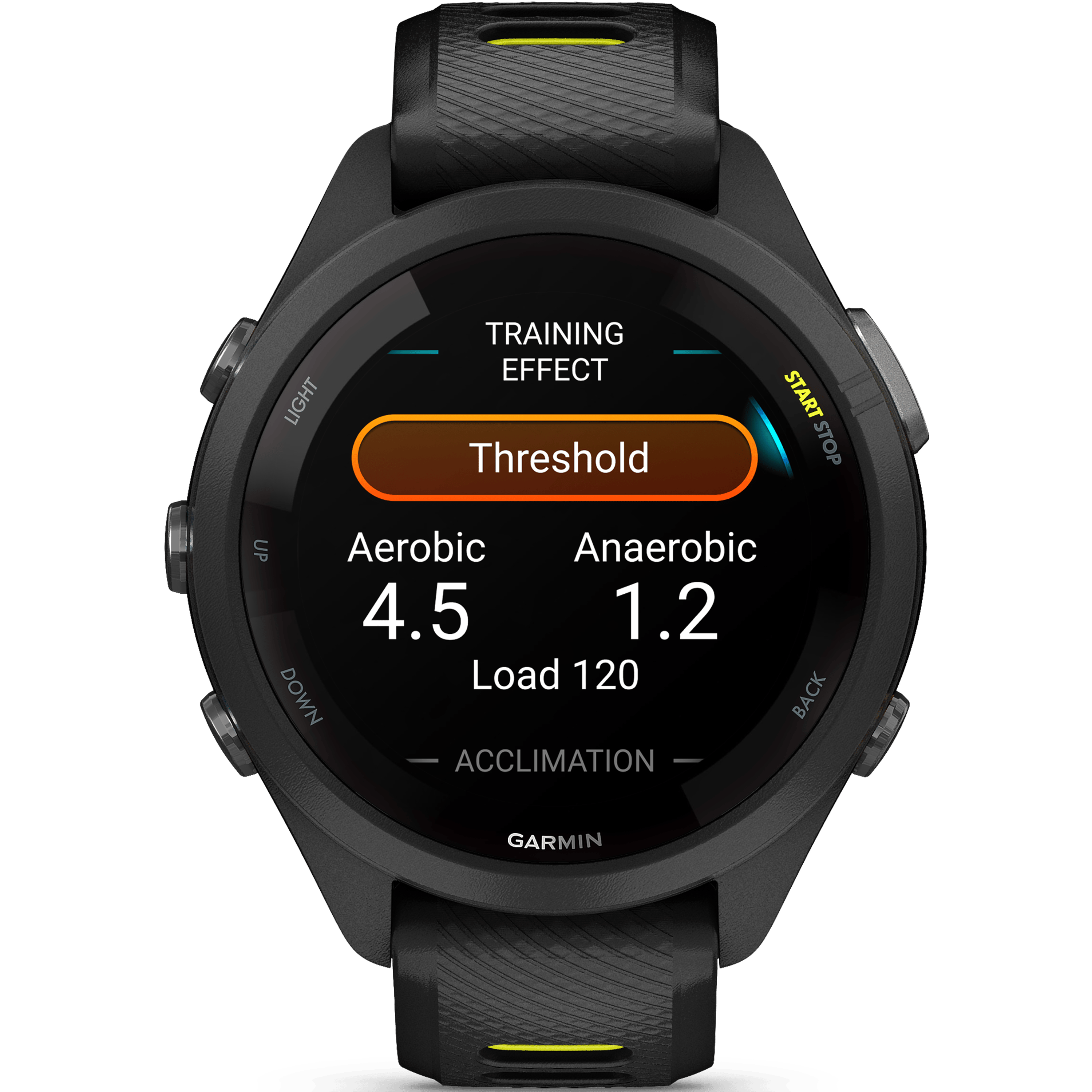 שעון ספורט חכם Garmin Forerunner 265S GPS 41mm - צבע שחור שנתיים אחריות ע