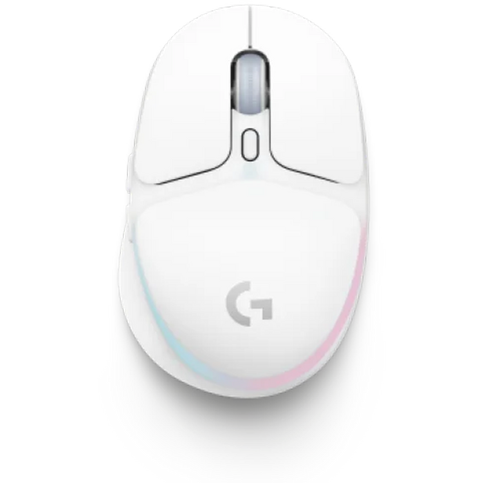 עכבר גיימינג אלחוטי Logitech G705 RGB - צבע לבן שנתיים אחריות עי היבואן הרשמי