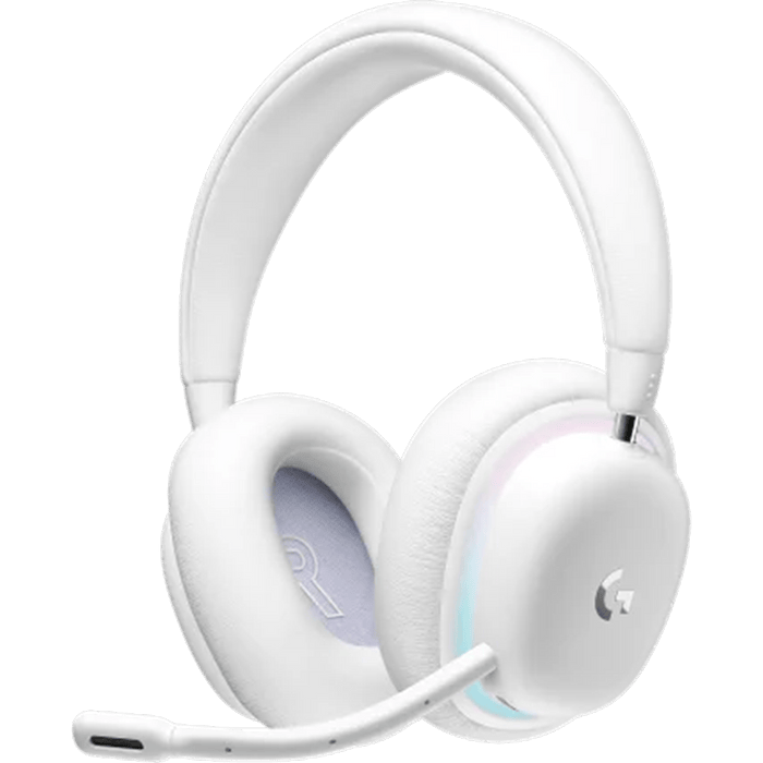אוזניות גיימינג אלחוטיות Logitech G G735 RGB - צבע לבן שנתיים אחריות עי יבואן הרשמי