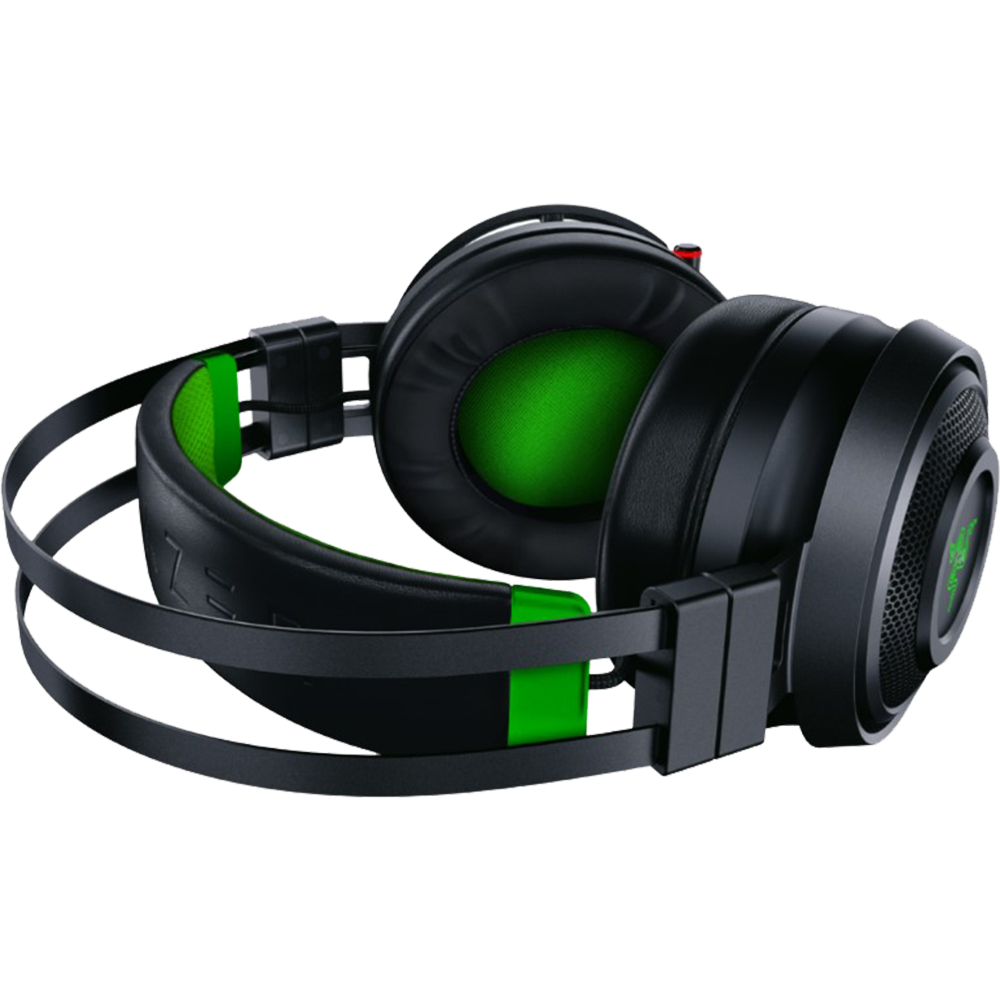 אוזניות גיימינג אלחוטיות Razer Nari Ultimate for xbox one - צבע שחור שנתיים אחריות