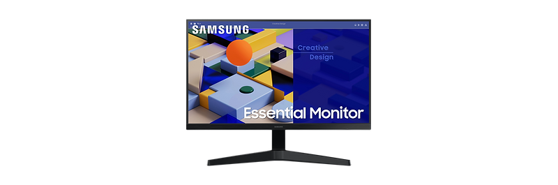 מסך מחשב 27' Samsung Essential S3 S31C S27C310EAM IPS FHD FreeSync 75Hz -...