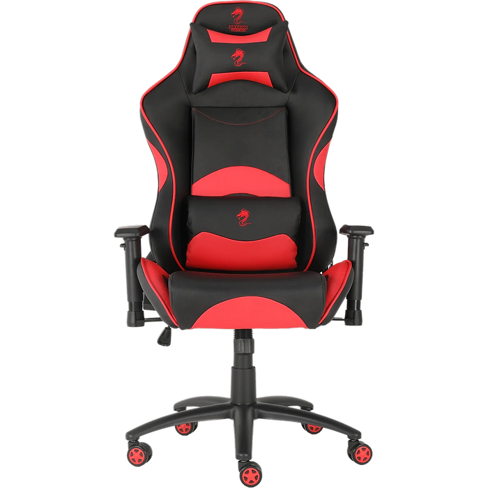כיסא גיימינג Dragon Viper - צבע שחור ואדום שנה אחריות עי היבואן הרשמי