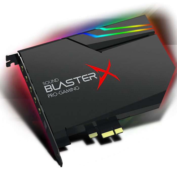 כרטיס קול פנימי Creative Sound BlasterX AE-5 PCIe - צבע שחור שנה אחריות עי יבואן הרשמי