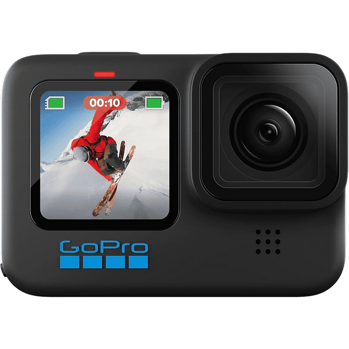 מצלמת אקסטרים GoPro HERO10 Black Edition - צבע שחור שנתיים אחריות עי היבואן הרשמי רונלייט 