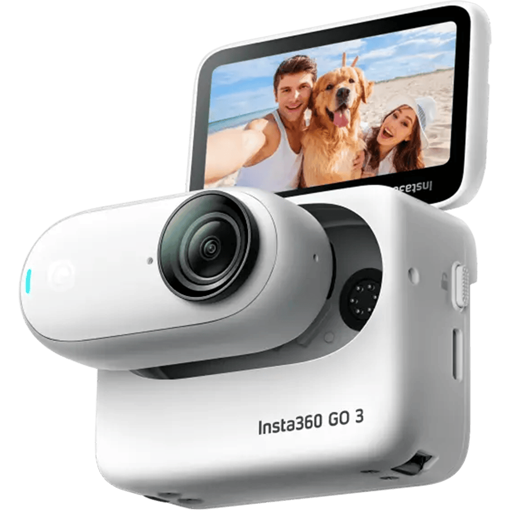 מצלמת אקסטרים Insta360 GO 3 64GB IPX8 - צבע לבן שנה אחריות ע