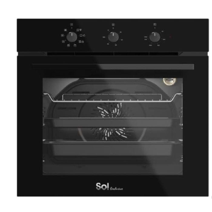 מציאות ועודפים -תנור אפייה בנוי שחור דגם SOL HO-9505TB