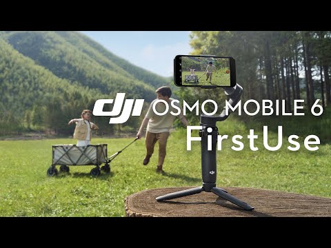 מייצב לסמארטפון DJI Osmo Mobile 6 - צבע אפור כהה שנה אחריות ע