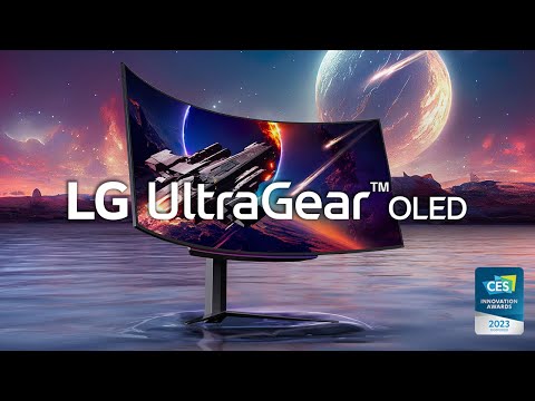 מסך מחשב גיימינג קעור 45'' LG UltraGear 45GR95QE-B G-Sync OLED WQHD HDR10 0.03ms 240Hz - צבע שחור שלוש שנות אחריות ע
