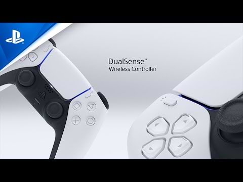 בקר משחק אלחוטי Sony PS5 DualSense Controller - צבע לבן שנה אחריות ע