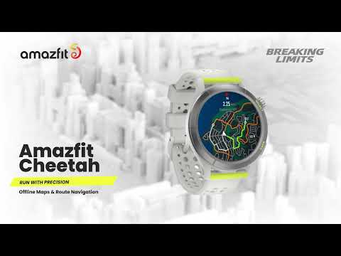 שעון ספורט חכם Amazfit Cheetah (Round) GPS 47mm - צבע אפור שנה אחריות ע
